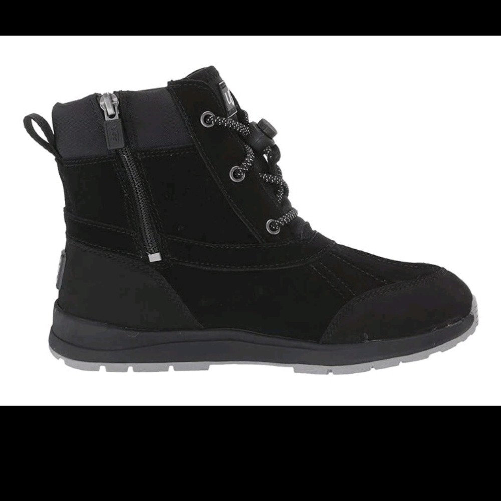 UGG Kids 11 Black Waterproof Winter Boots - Picture 3 of 13
